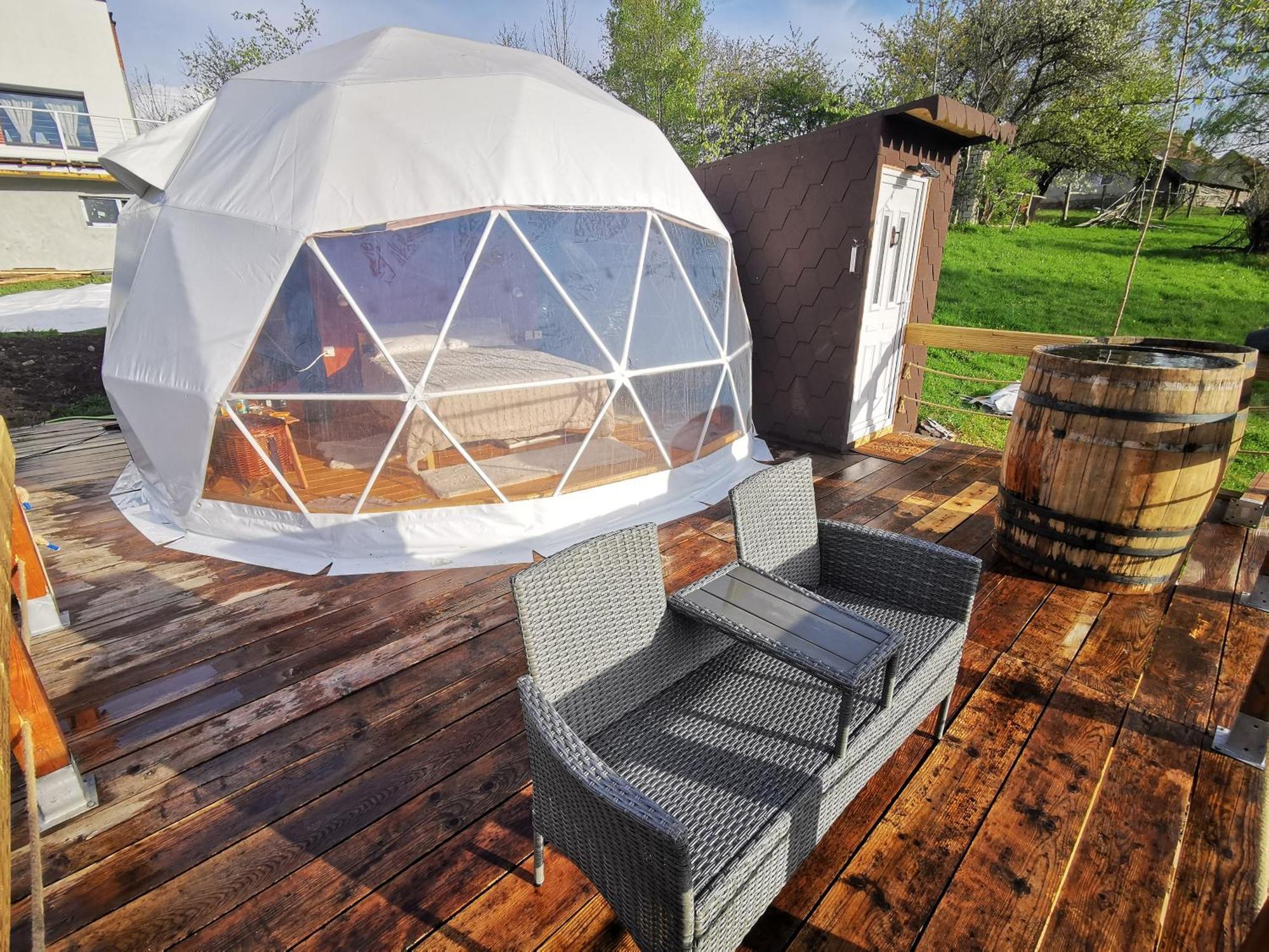 Glamping Zazen Hotel Drumu Carului Kültér fotó